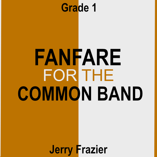 Fanfare for the Common Band - PDF Band Music - Download quality band sheet music instantly