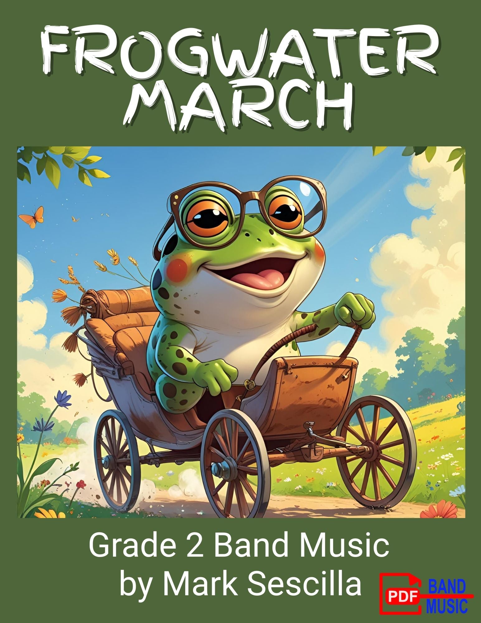 Frogwater March - PDF Band Music - Download quality band sheet music instantly