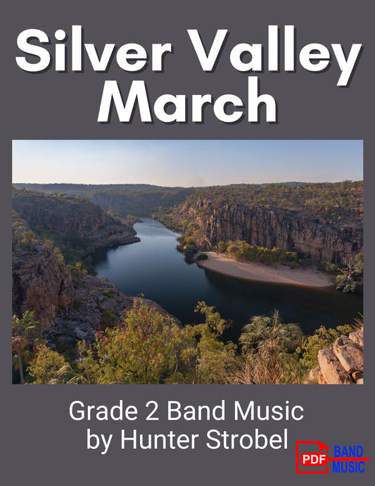 Silver Valley March - PDF Band Music - Download quality band sheet music instantly