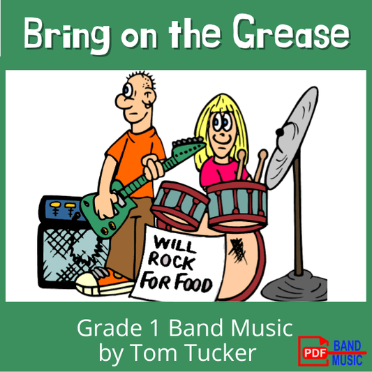 Bring on the Grease - PDF Band Music - Download quality band sheet music instantly