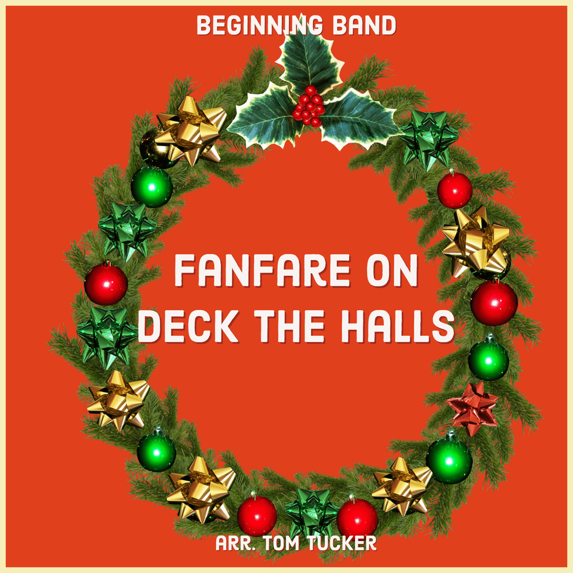 Fanfare on Deck the Halls - PDF Band Music - Download quality band sheet music instantly