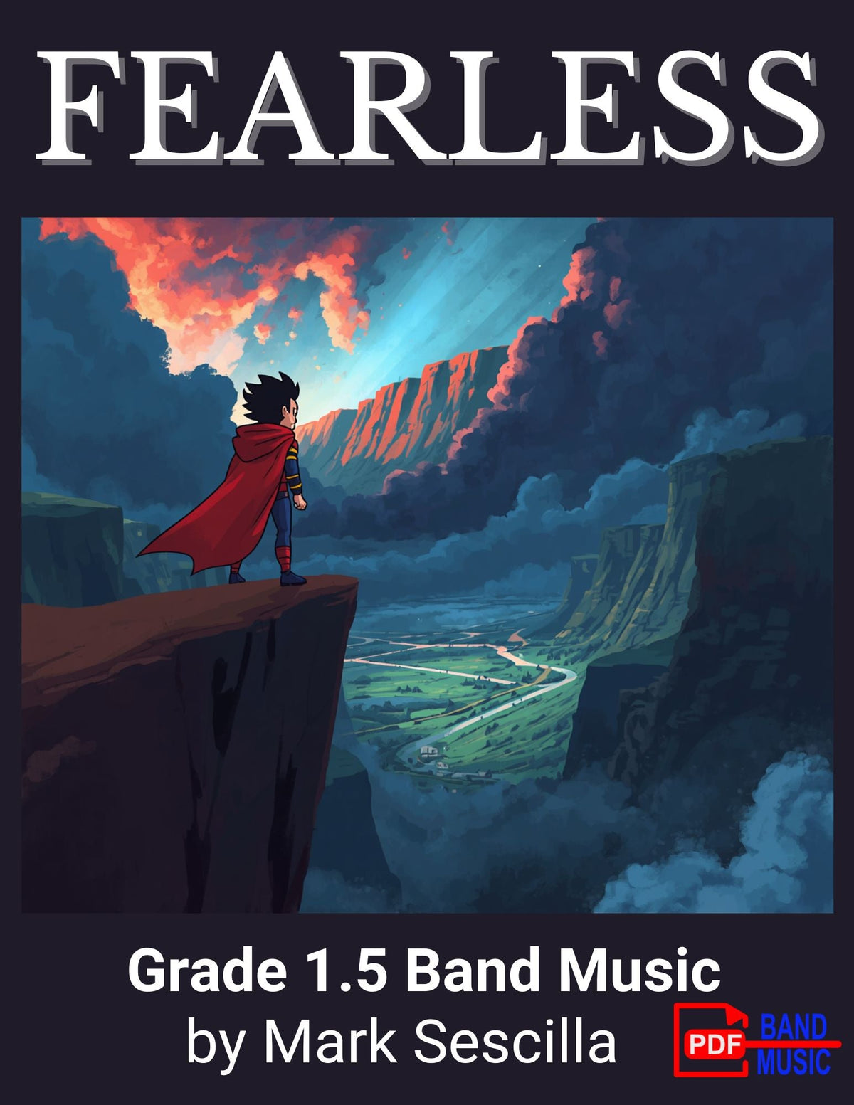 Fearless - PDF Band Music - Download quality band sheet music instantly