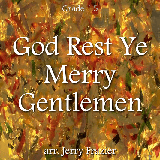 God Rest Ye Merry Gentlemen - PDF Band Music - Download quality band sheet music instantly