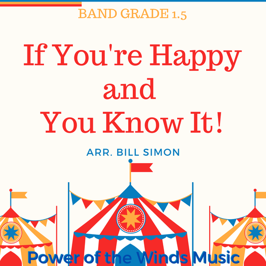 If You're Happy and You Know It - PDF Band Music - Download quality band sheet music instantly