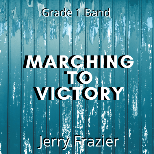 Marching to Victory - PDF Band Music - Download quality band sheet music instantly