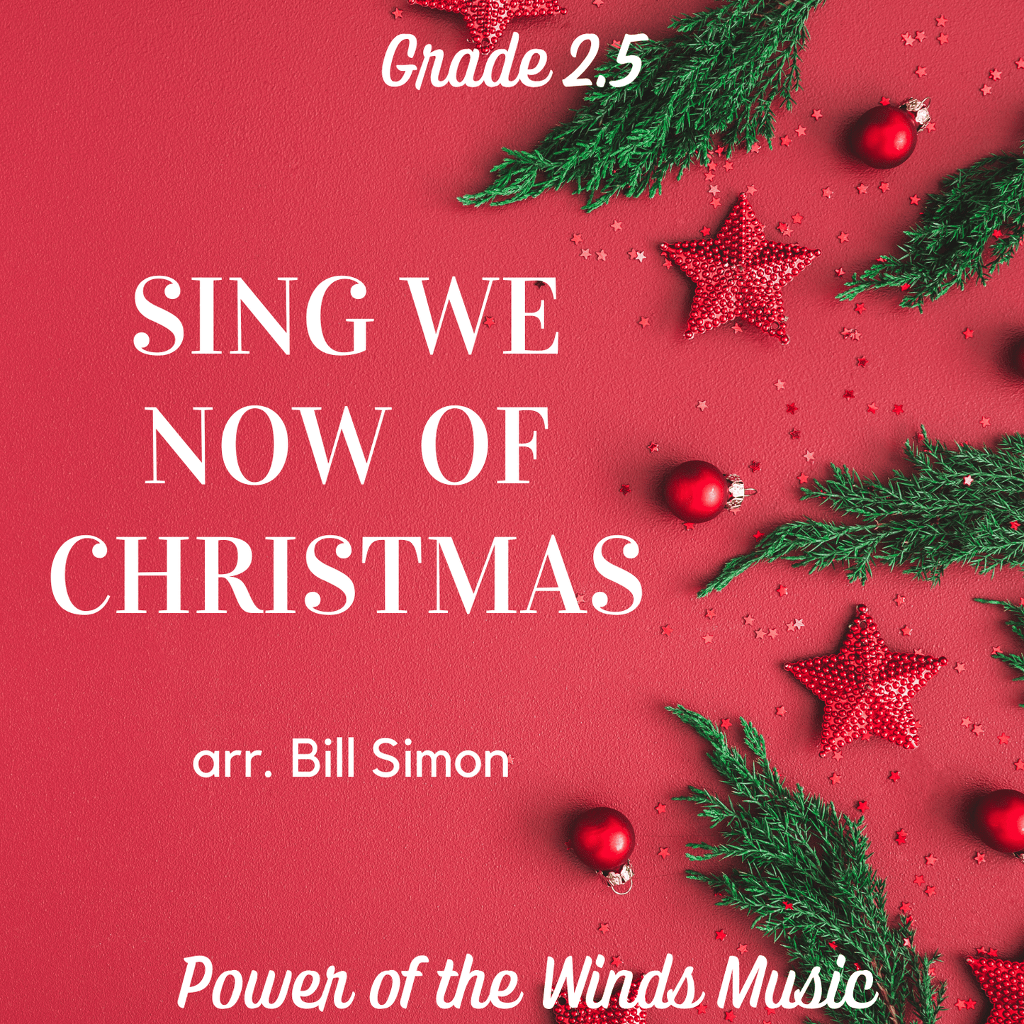 Sing We Now of Christmas - PDF Band Music - Download quality band sheet music instantly