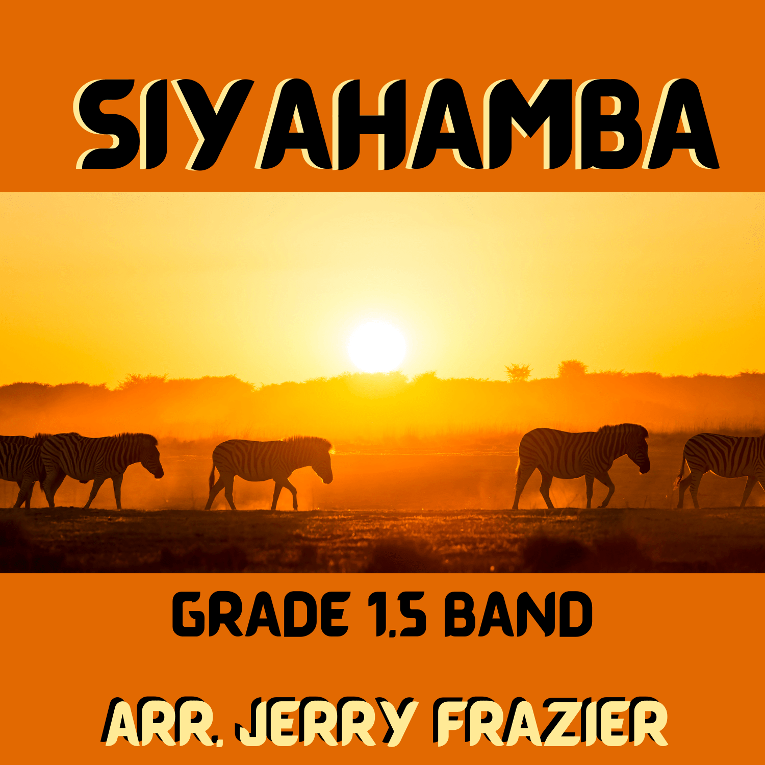 Siyahamba - PDF Band Music - Download quality band sheet music instantly