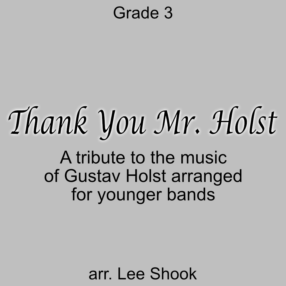 Thank You, Mr. Holst - PDF Band Music - Download quality band sheet music instantly