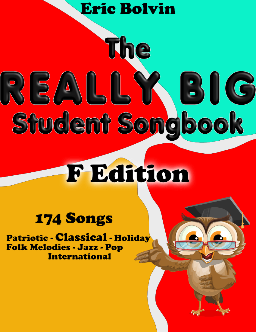 The Really Big Student Songbook - F Edition - PDF Band Music - Download quality band sheet music instantly