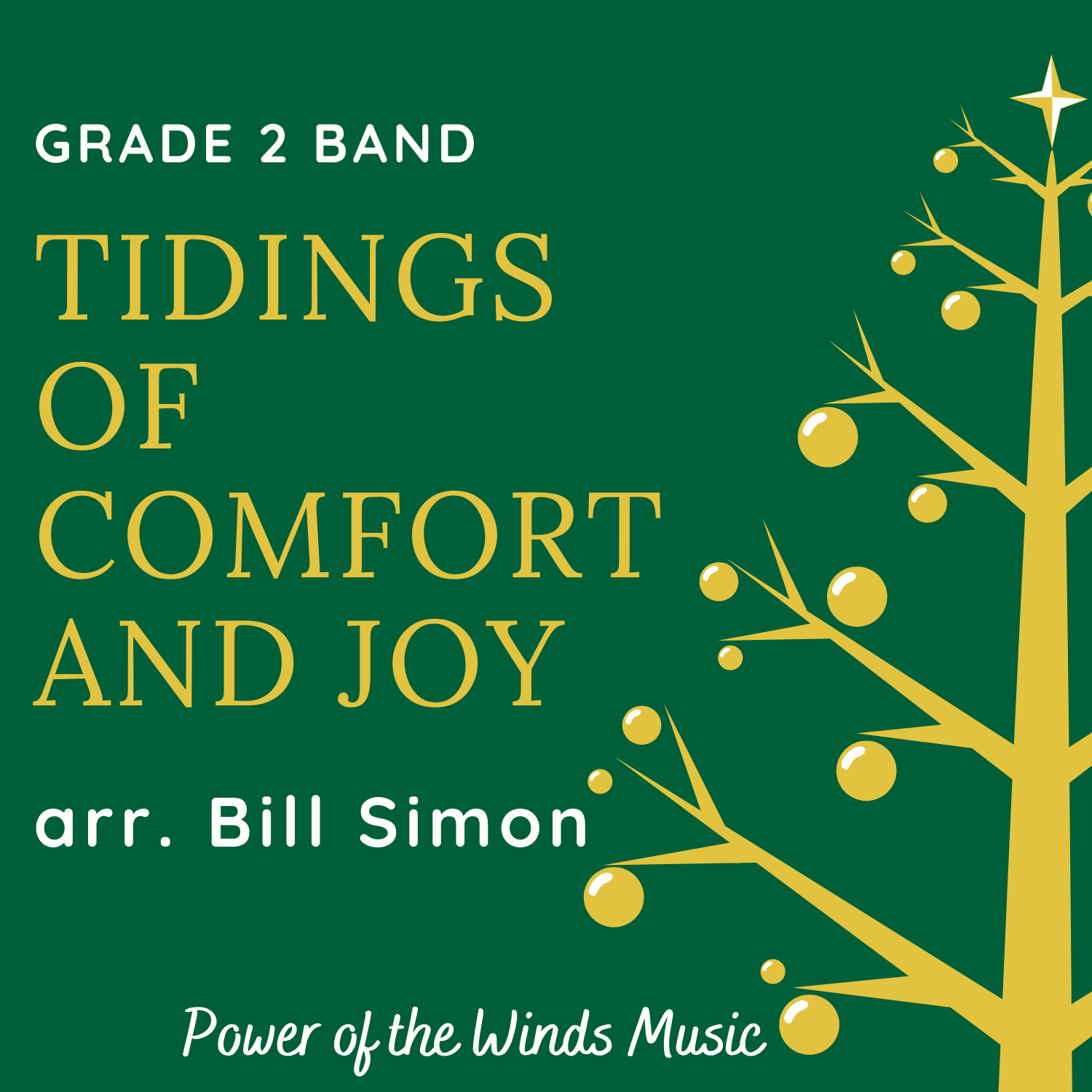 Tidings of Comfort and Joy (God Rest Ye Merry Gentlemen) - PDF Band Music - Download quality band sheet music instantly