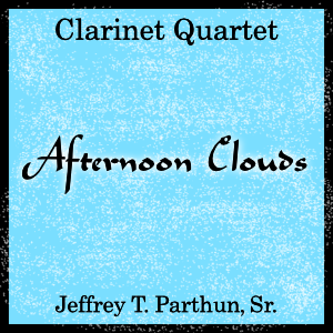 'Afternoon Clouds' by Jeffrey Parthun. Ensemble - Woodwind sheet music for school bands
