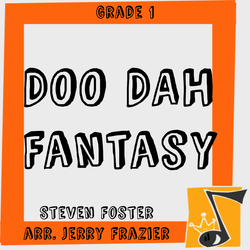 'Doo Dah' by Jerry Frazier. Beginning Band sheet music for school bands