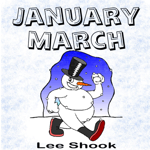 'January March' by Lee Shook. Grade 2 sheet music for school bands