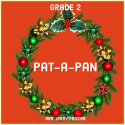 'Pat-a-Pan' by Jerry Frazier. Holiday Music sheet music for school bands