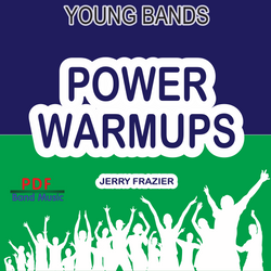 'Power Warmups' by Jerry Frazier. Pep Band sheet music for school bands