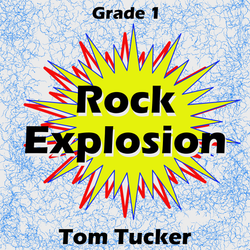 'Rock Explosion' by Tom Tucker. Grade 1 sheet music for school bands