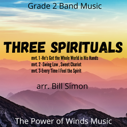 Three Spirituals arranged by Bill Simon