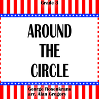 'Around the Circle' by Alan Gregory. Grade 3 sheet music for school bands