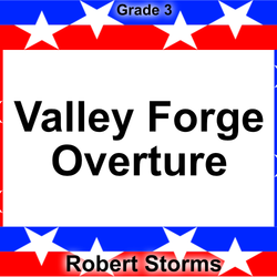 'Valley Forge' by Robert Storms. Grade 3 sheet music for school bands