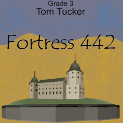 'Fortress 442' by Tom Tucker. Grade 3 sheet music for school bands