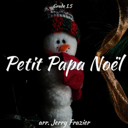 'Petit Papa Noel' by Jerry Frazier. Holiday Music sheet music for school bands